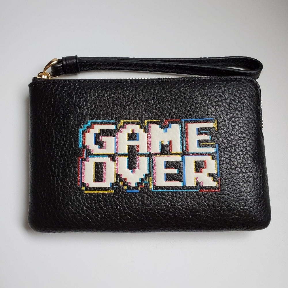 Coach Game Over Wristlet